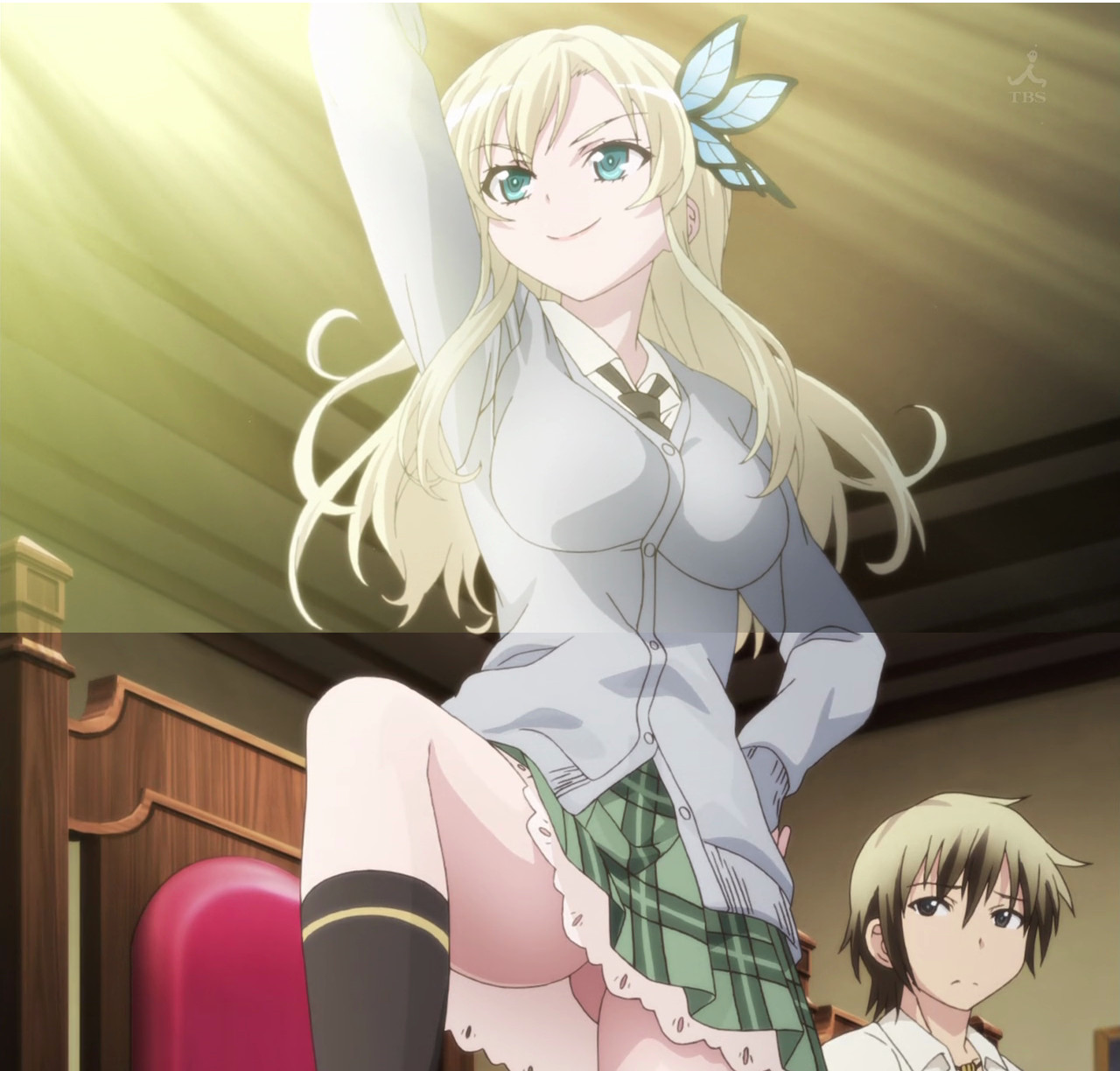 Haganai fanservice