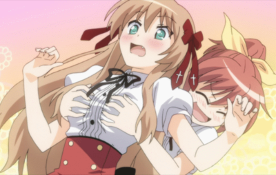 Genre:Anime Series:Mayoi_Neko_Overrun omake // 600x381 // 800.1KB